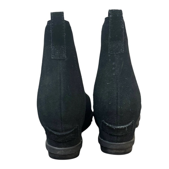 Sorel Joan Rhapsody Chelsea Wedge Boot Suede Size 9 EUC - Picture 10 of 11